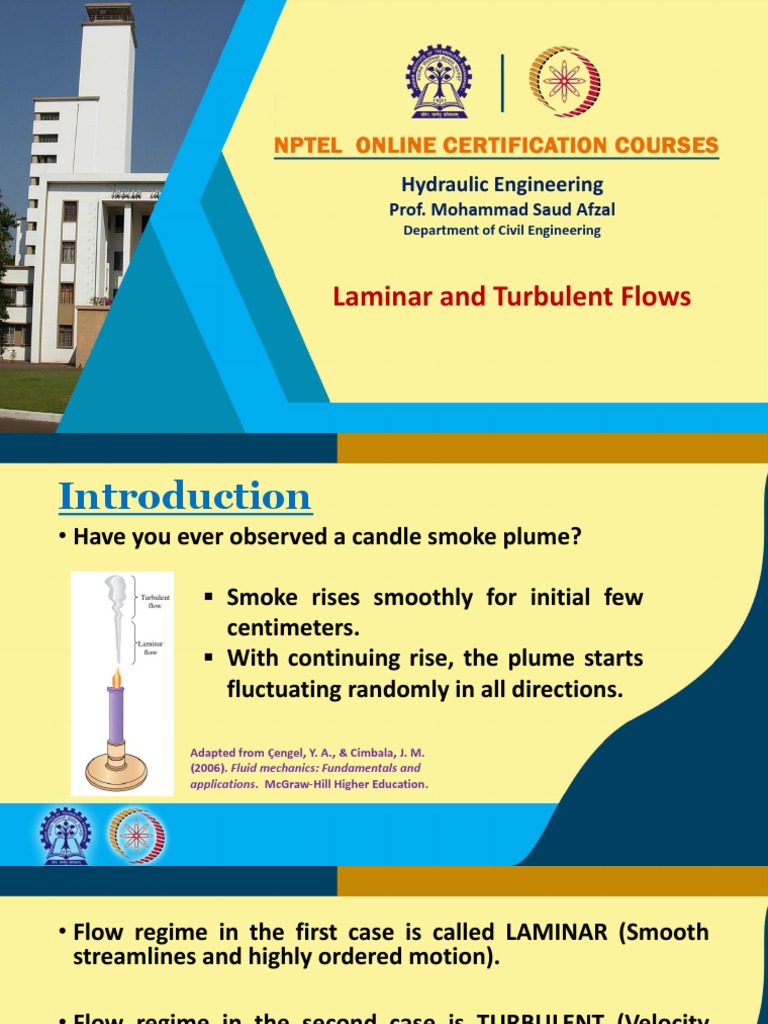 Laminar and Turbulent Flow in Pipes | PDF | Fluid Dynamics | Turbulence