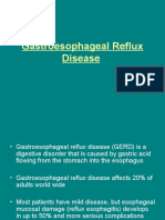 Gastroesophageal Reflux Disease