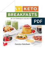 Easy Keto Breakfasts by Carolyn Ketchum