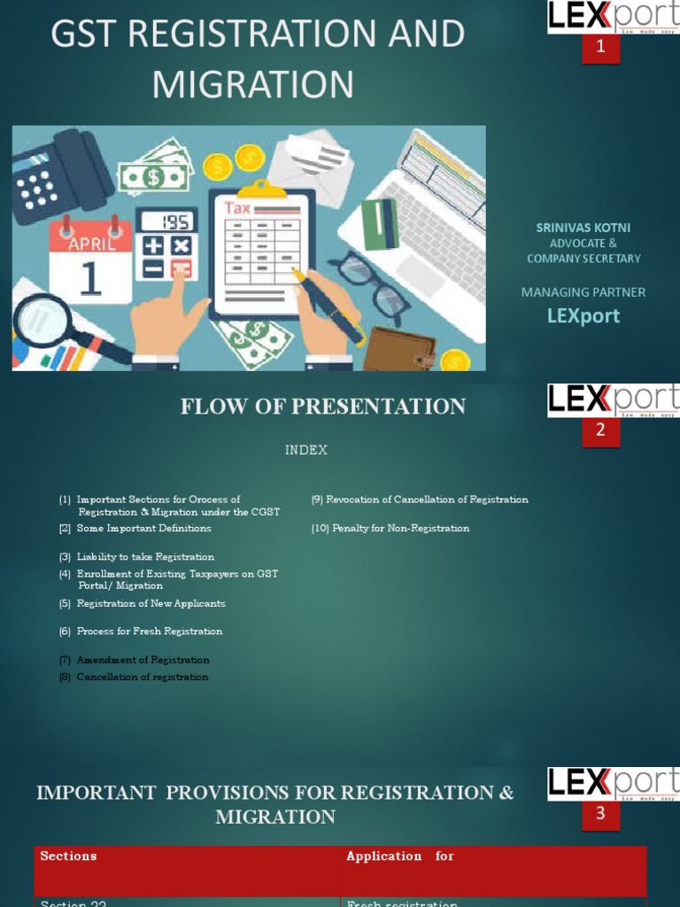 GST Registration Process Overview | PDF | Value Added Tax | Taxes