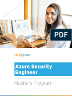 Azure Security Engineer: Master's Program