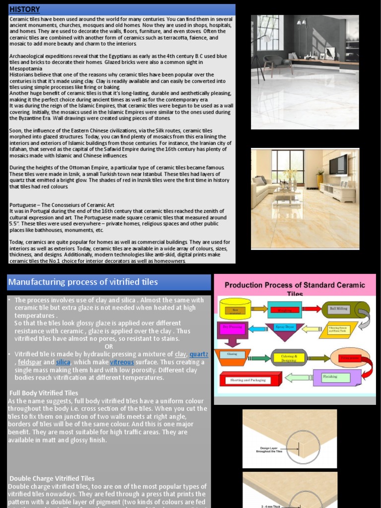 Vitrified Tiles | Download Free PDF | Tile | Flooring