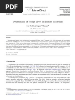 Download Determinants of Foreign Direct Investment in Services by loredanam1986 SN55438196 doc pdf