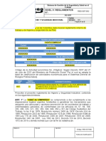 REG-SST-002 Reglamento de Higiene y Seguridad Industrial