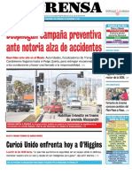 Diario La Prensa de Curicó, Chile 29-07-2021