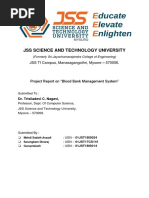 Report Blood Bank Management System DBMS