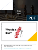 Risk Module 1: Types and Concepts