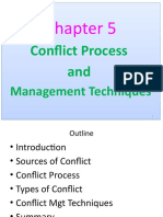 Chapter 5-Conflict Process Management Technique