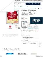 (4 Pack) Great Value Sweetened Condensed Milk, 14 Oz - Walmart