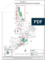 Zone Details For Lands in Cidco'S Spa Jurisdiction of Navi Mumbai Key Map of