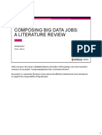 Composing Big Data Jobs: A Literature Review: Abdallah Elshamy CS 846 - Fall 2021