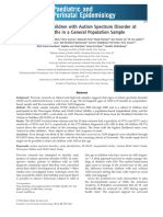 Identifying Children With Autism Spectrum Disorder at 18 Months in A General Population Sample