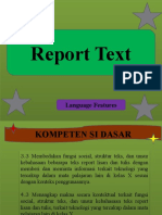 REPORT TEXT - 1 - LAnguage Features