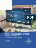 Social Media Monitoring A Primer