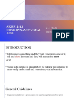 SKBE 2113: Using Dynamic Visual Aids