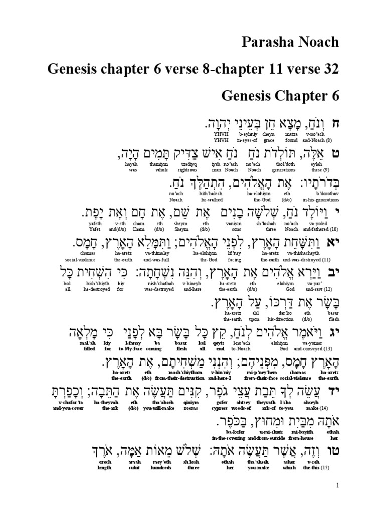 parasha-noach-genesis-chapter-6-verse-8-chapter-11-verse-32-genesis