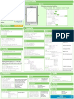 Python Matplotlib Cheat Sheet Plot Anatomy & Workflow