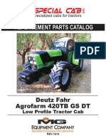 Replacement Parts Catalog: Agrofarm 420TB GS DT Deutz Fahr