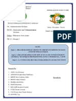 Organigramme 1