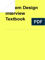 System Design Interview Textbook