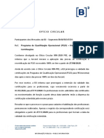 OC 105-2020 PRE PQO - Prorrogacao Da Validade Das Certificacoes - Prova Online Ancord