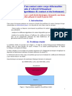 TP Contact Abaqus Etu 21 22