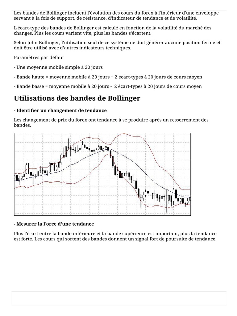 Bandes de Bollinger | PDF