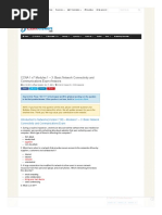1 3 Basic Network Connectivity and Communications Exam Answers HTML