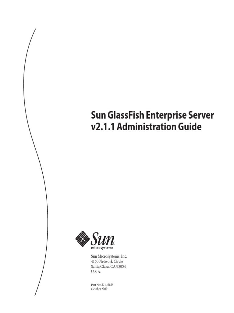 Sun Glassfish Enterprise Server V2.1.1 Administration Guide | PDF ...