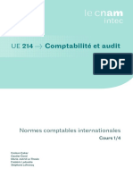 Normes Comptables Internationales: Cours 1/4
