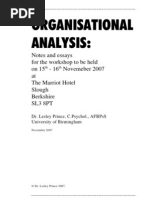 Download Organisational Analysis Notes and Essays by agkelly SN55443642 doc pdf