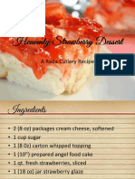 Heavenly Strawberry Dessert Recipe