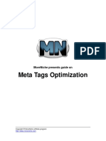 Meta Tags Optimization: Moreniche Presents Guide On
