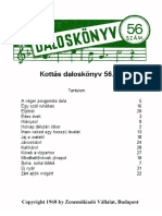 Kottás Daloskünyv56