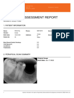 Periapical Assessment Report: Bright Teeth Clinic