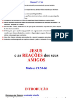 JESUS e As REAÇÕES Dos Seus AMIGOS