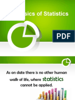 The Basics of Statistics