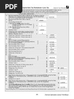 Qualified Dividends and Capital Gains Worksheet