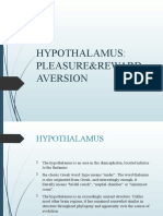 Hypothalamus: Pleasure&Reward, Aversion: Jayalakshmi.k M.Sc. Clinical Psychology