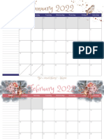 2022 Harry Potter Themed Calendar