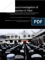 Open Source Investigation of Detention in Tibet