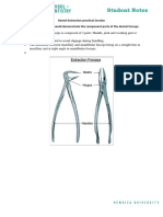 Dental Extraction Student Notes