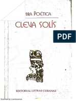 Cleva Solís Obra Poética