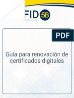 Guía renovación certificados digitales