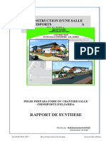 A Interessant Model Rapport_Mensuel.analyse Et Suivi Travaux _Exemple Salle Omnisports _ KNAB 30.05.2015