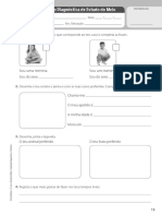 Fichas de Avaliação de Estudo Meio Fantásticos 2