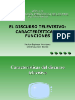 13. El discurso televisivo