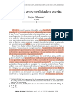 Memória entre oralidade e escrita