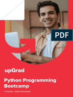 Python Programming Bootcamp: 11 Months - Online