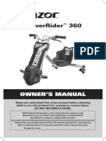 Powerrider 360: Owner'S Manual